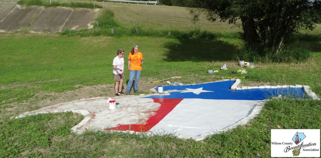 The Texas project gets fresh paint